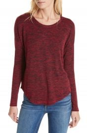 rag  amp  bone JEAN Hudson Tee in Berry at Nordstrom